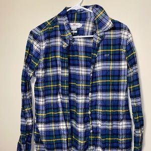 Vineyard Vines Women’s Flannel size 6
